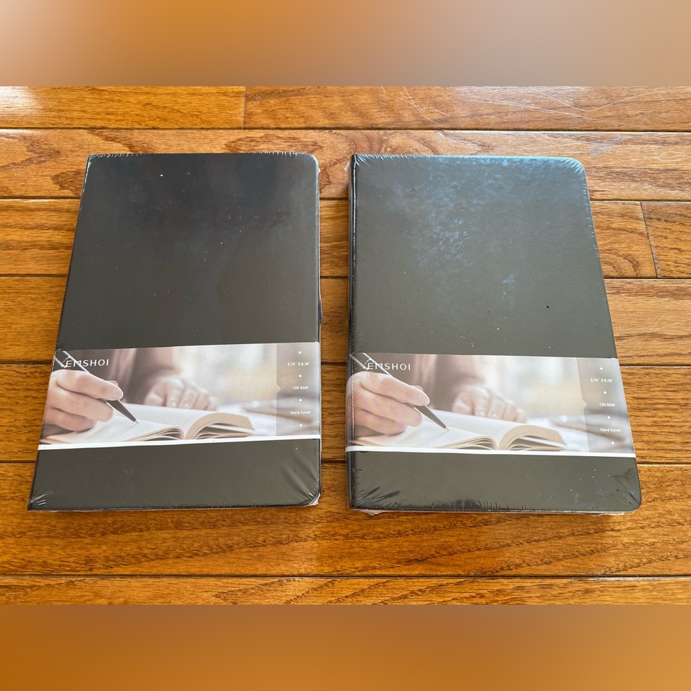Lot of 2 Lined Journaling Notebooks (size : A5)